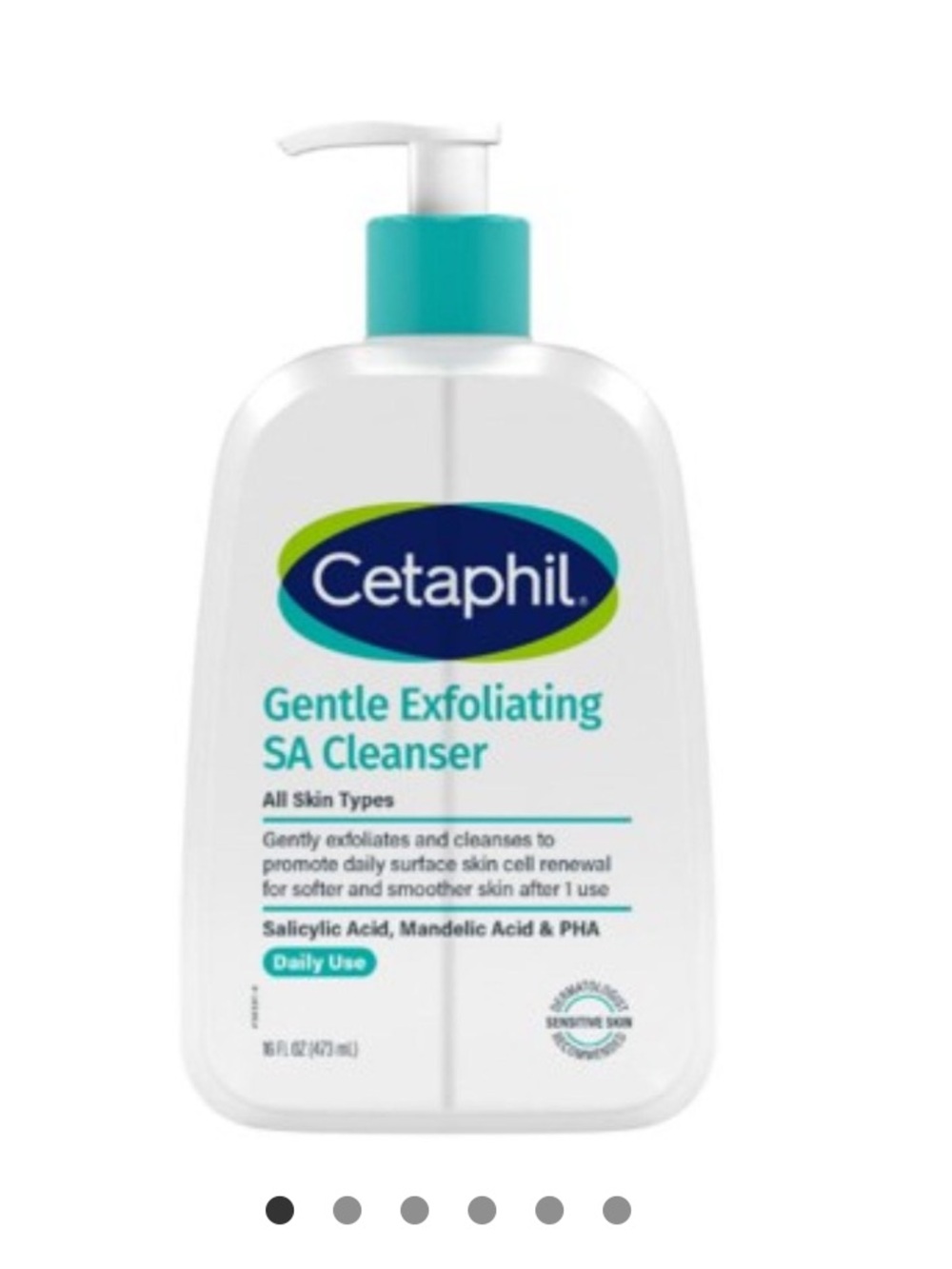 Cetaphil Gentle Exfoliating SA Cleanser in 8oz| NWT unopened